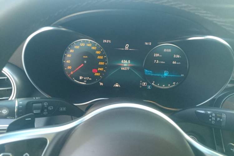 Used Mercedes-Benz GLC 2021 GLC 300 L 4MATIC Dynamic Model Instrument Cluster