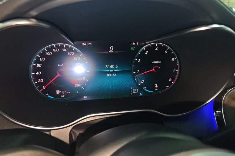 Used Mercedes-Benz GLC 2021 GLC 260 L 4MATIC Luxury Model Instrument Cluster