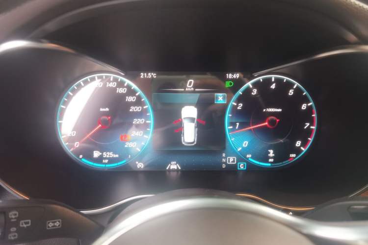 Used Mercedes-Benz GLC 2021 GLC 300 L 4MATIC Dynamic Model Instrument Cluster