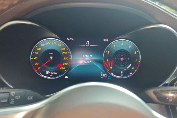 Used Mercedes-Benz GLC 2021 GLC 260 L 4MATIC Luxury Model Instrument Cluster