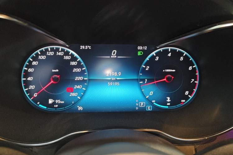 Used Mercedes-Benz GLC 2021 GLC 260 L 4MATIC Luxury Model Instrument Cluster