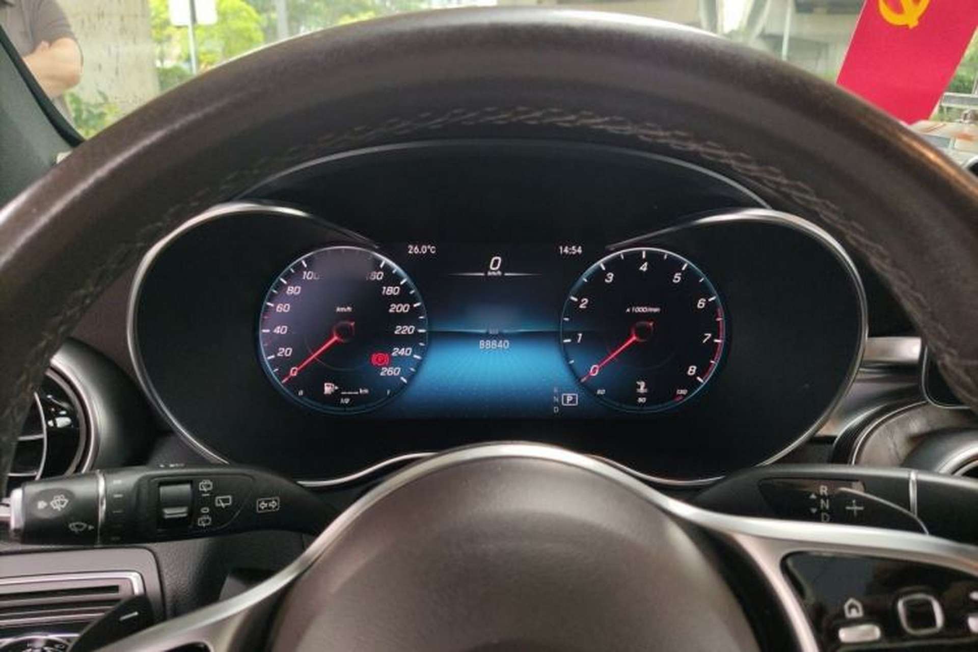 Used Mercedes-Benz GLC 2021 GLC 260 L 4MATIC Luxury Model Instrument Cluster