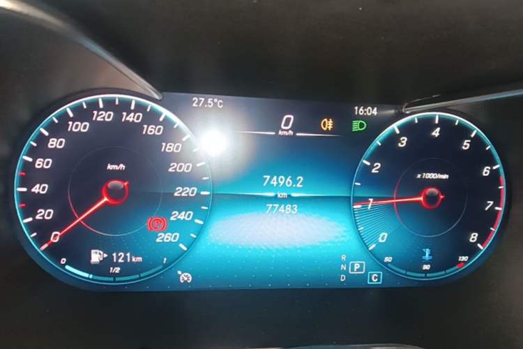 Used Mercedes-Benz GLC 2021 GLC 260 L 4MATIC Luxury Model Instrument Cluster