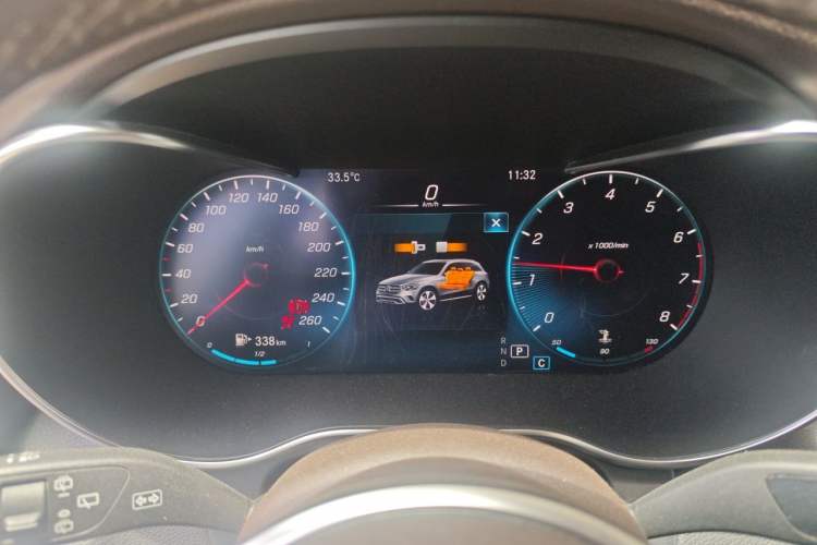 Used Mercedes-Benz GLC 2021 GLC 300 L 4MATIC Dynamic Model Instrument Cluster