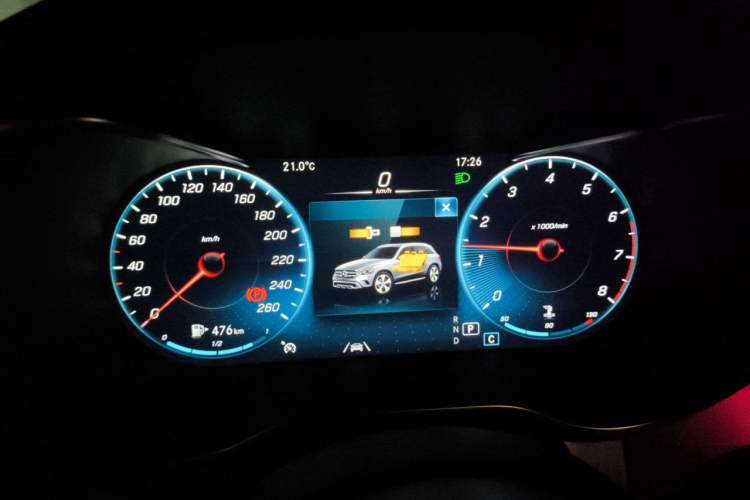 Used Mercedes-Benz GLC 2021 GLC 300 L 4MATIC Dynamic Model Instrument Cluster