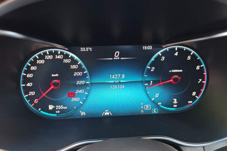 Used Mercedes-Benz GLC 2021 GLC 300 L 4MATIC Dynamic Model Instrument Cluster