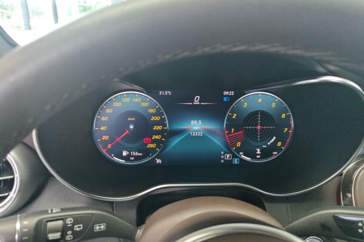 Used Mercedes-Benz GLC 2021 GLC 260 L 4MATIC Luxury Model Instrument Cluster