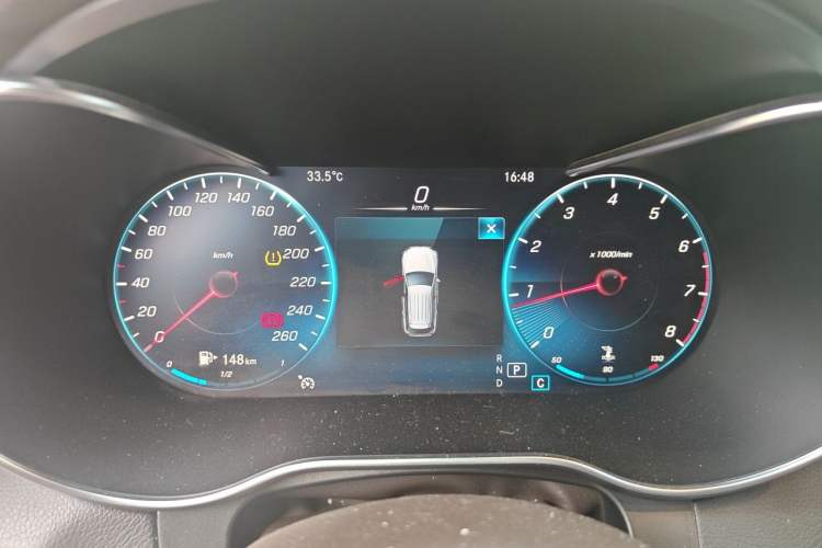 Used Mercedes-Benz GLC 2021 GLC 260 L 4MATIC Luxury Model Instrument Cluster