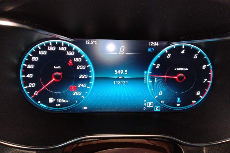 Used Mercedes-Benz GLC 2021 GLC 260 L 4MATIC Dynamic Edition Instrument Cluster