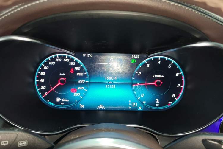 Used Mercedes-Benz GLC 2021 GLC 300 L 4MATIC Dynamic Model Instrument Cluster