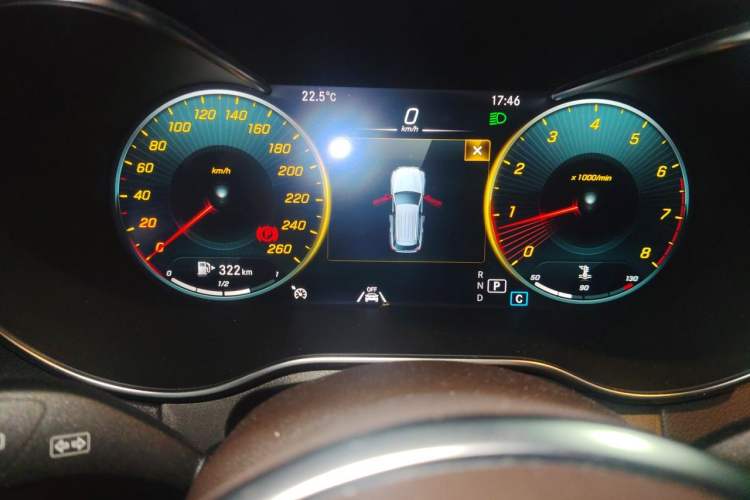 Used Mercedes-Benz GLC 2021 GLC 300 L 4MATIC Dynamic Model Instrument Cluster