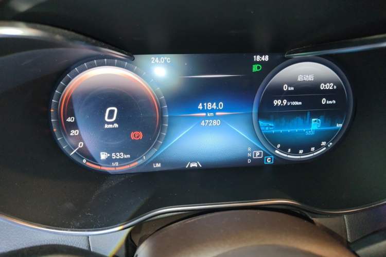 Used Mercedes-Benz GLC 2021 GLC 300 L 4MATIC Dynamic Model Instrument Cluster