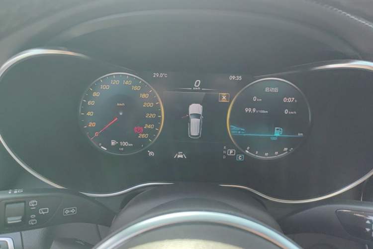 Used Mercedes-Benz GLC 2021 GLC 300 L 4MATIC Dynamic Model Instrument Cluster