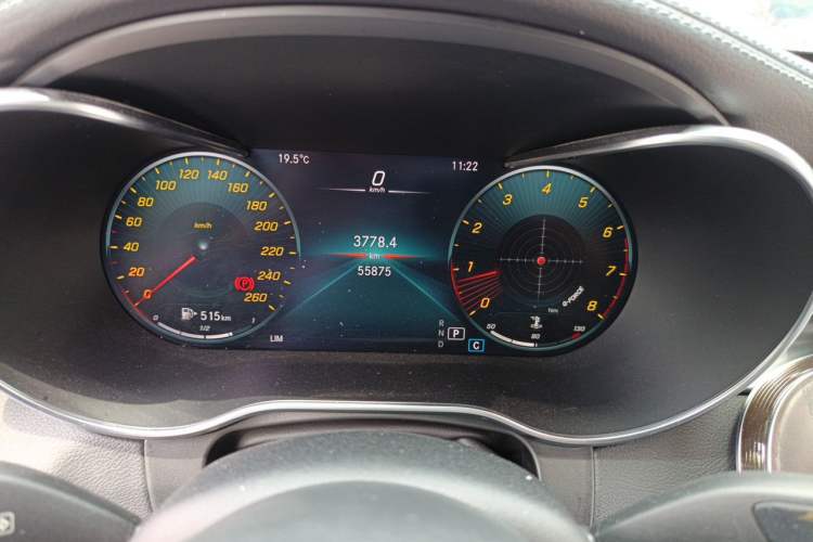 Used Mercedes-Benz GLC 2021 GLC 260 L 4MATIC Luxury Model Instrument Cluster
