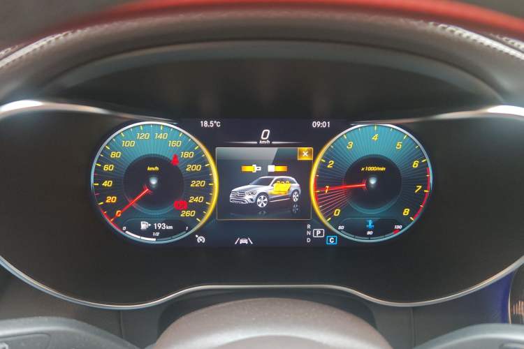 Used Mercedes-Benz GLC 2021 GLC 300 L 4MATIC Dynamic Model Instrument Cluster