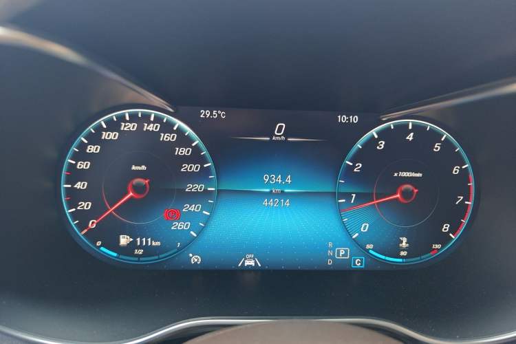 Used Mercedes-Benz GLC 2021 GLC 300 L 4MATIC Dynamic Model Instrument Cluster