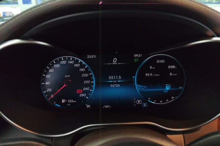 Used Mercedes-Benz GLC 2021 GLC 300 L 4MATIC Dynamic Model Instrument Cluster