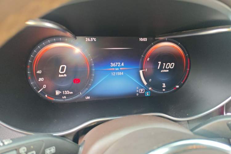 Used Mercedes-Benz GLC 2021 GLC 260 L 4MATIC Luxury Model Instrument Cluster