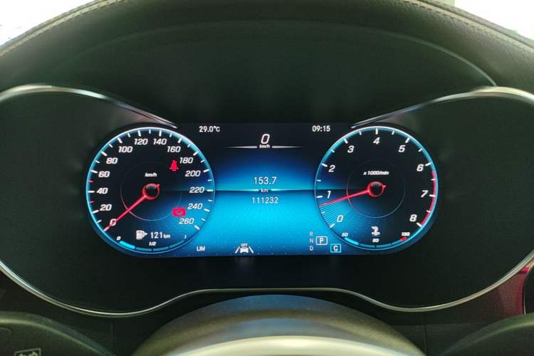 Used Mercedes-Benz GLC 2021 GLC 300 L 4MATIC Dynamic Model Instrument Cluster