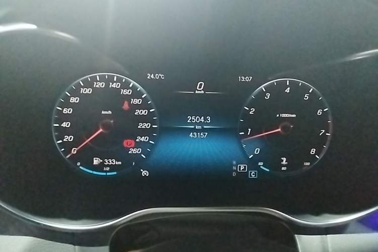 Used Mercedes-Benz GLC 2021 GLC 260 L 4MATIC Luxury Model Instrument Cluster