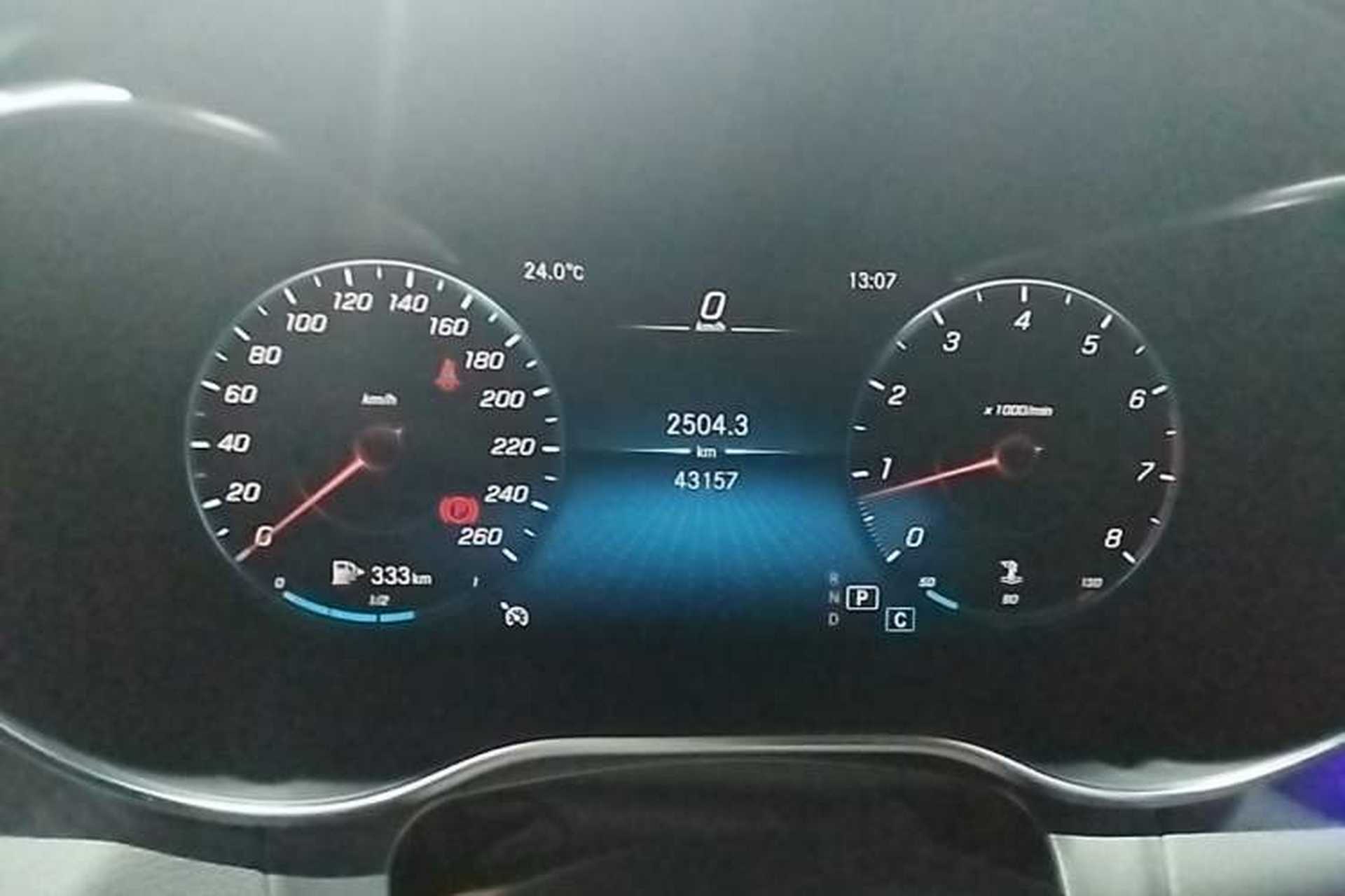Used Mercedes-Benz GLC 2021 GLC 260 L 4MATIC Luxury Model Instrument Cluster