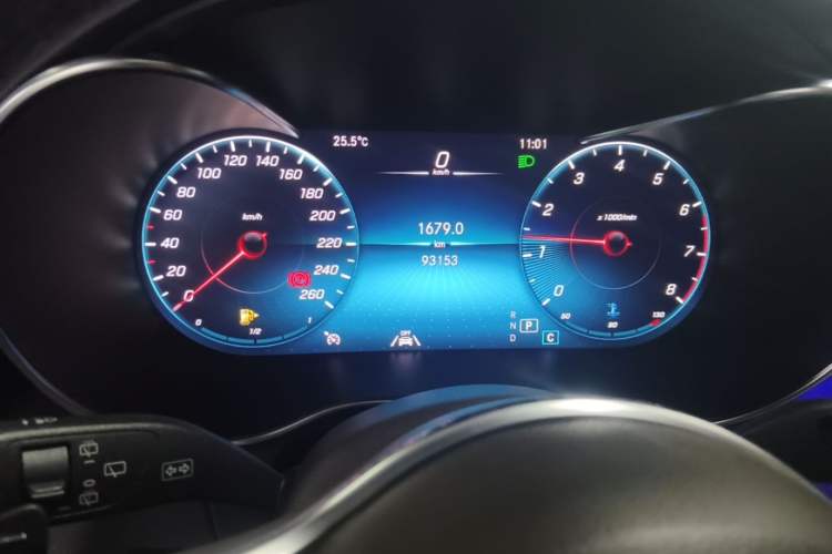 Used Mercedes-Benz GLC 2021 GLC 300 L 4MATIC Dynamic Model Instrument Cluster