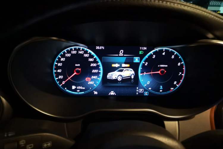 Used Mercedes-Benz GLC 2021 GLC 300 L 4MATIC Dynamic Model Instrument Cluster