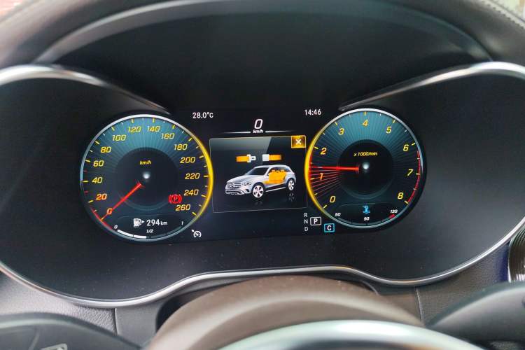 Used Mercedes-Benz GLC 2021 GLC 260 L 4MATIC Luxury Model Instrument Cluster