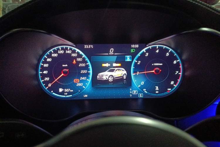 Used Mercedes-Benz GLC 2021 GLC 260 L 4MATIC Luxury Model Instrument Cluster