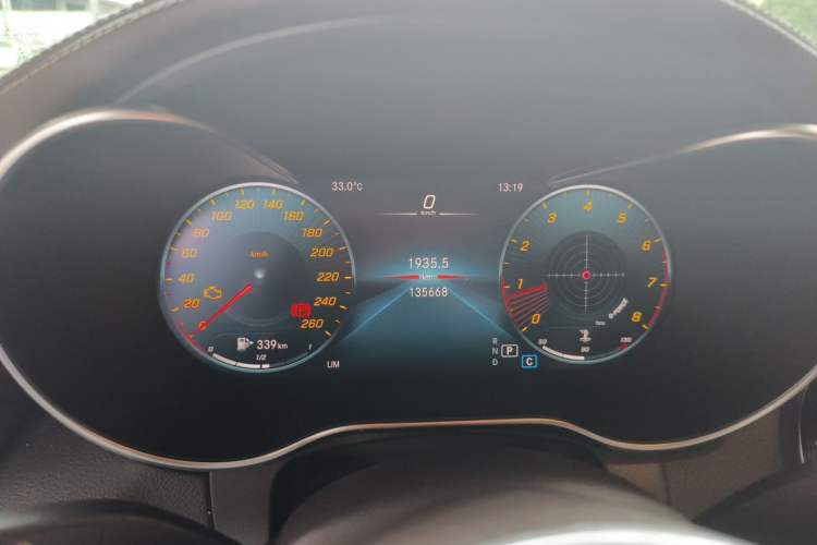 Used Mercedes-Benz GLC 2021 GLC 260 L 4MATIC Luxury Model Instrument Cluster