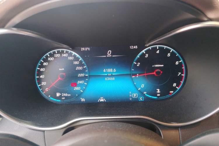Used Mercedes-Benz GLC 2021 GLC 300 L 4MATIC Dynamic Model Instrument Cluster