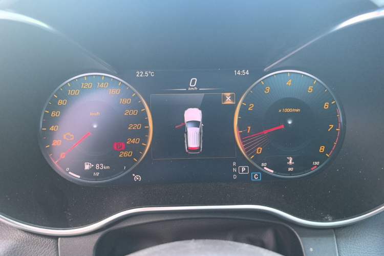 Used Mercedes-Benz GLC 2021 GLC 260 L 4MATIC Luxury Model Instrument Cluster