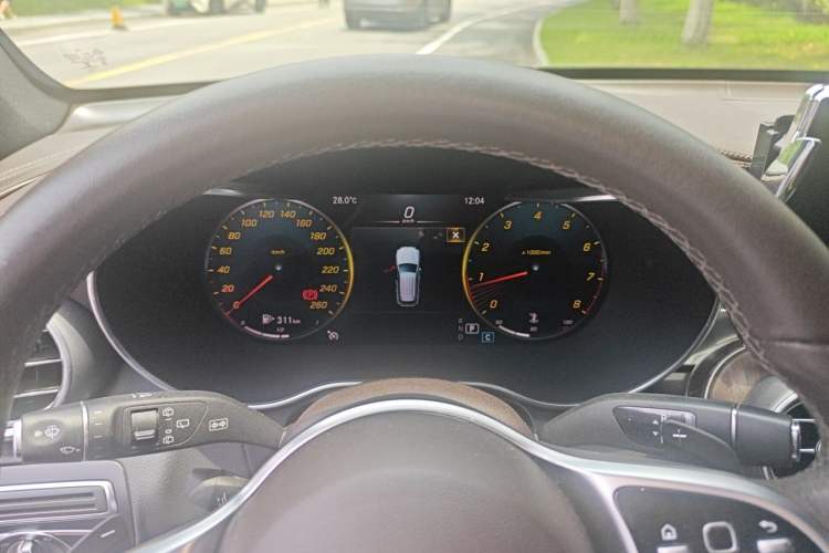 Used Mercedes-Benz GLC 2021 GLC 260 L 4MATIC Luxury Model Instrument Cluster