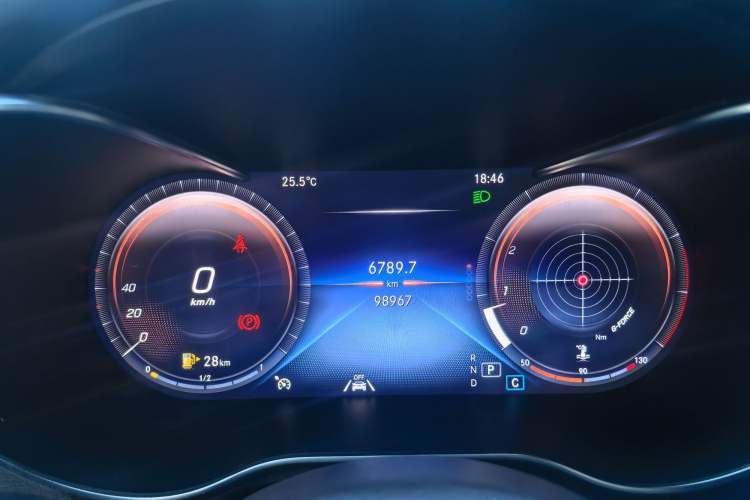 Used Mercedes-Benz GLC 2021 GLC 300 L 4MATIC Dynamic Model Instrument Cluster