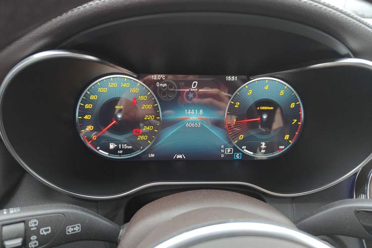 Used Mercedes-Benz GLC 2021 GLC 300 L 4MATIC Luxury Model Instrument Cluster
