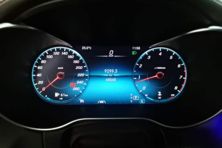 Used Mercedes-Benz GLC 2021 GLC 300 L 4MATIC Dynamic Model Instrument Cluster