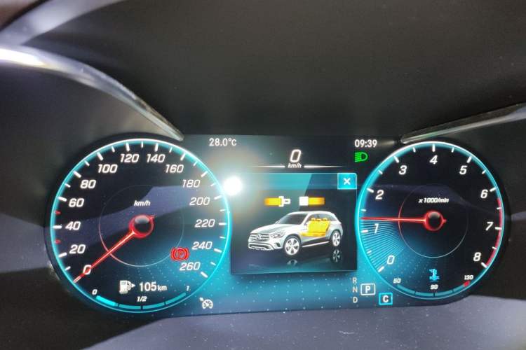 Used Mercedes-Benz GLC 2021 GLC 260 L 4MATIC Luxury Model Instrument Cluster