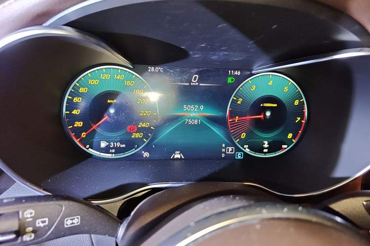 Used Mercedes-Benz GLC 2021 GLC 300 L 4MATIC Dynamic Model Instrument Cluster