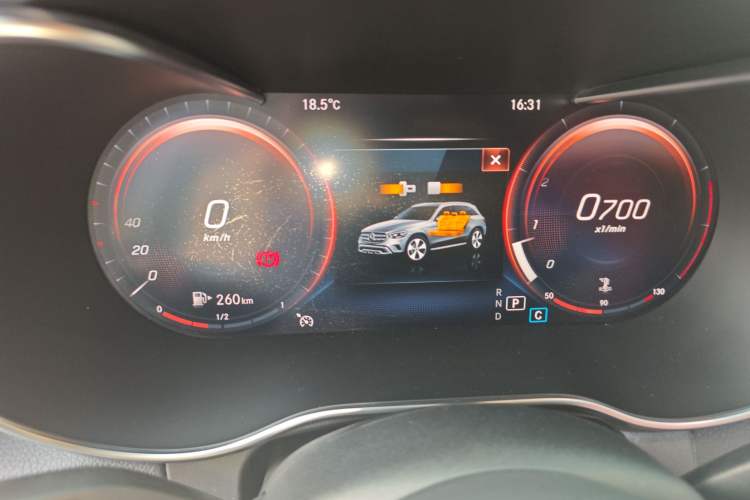 Used Mercedes-Benz GLC 2021 GLC 260 L 4MATIC Luxury Model Instrument Cluster
