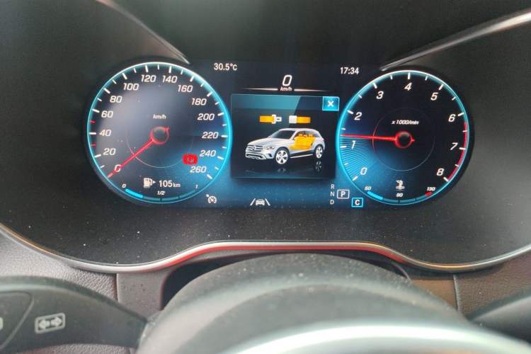 Used Mercedes-Benz GLC 2021 GLC 300 L 4MATIC Dynamic Model Instrument Cluster