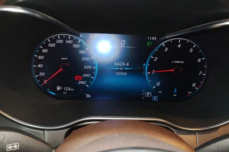 Used Mercedes-Benz GLC 2021 GLC 260 L 4MATIC Luxury Model Instrument Cluster