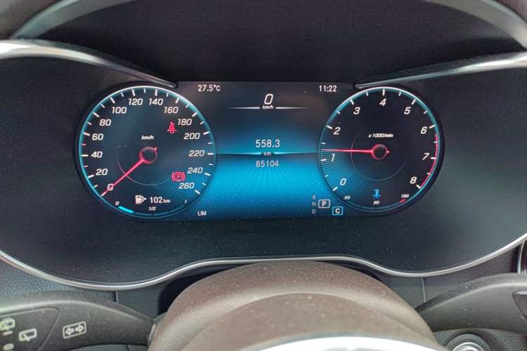 Used Mercedes-Benz GLC 2021 GLC 260 L 4MATIC Luxury Model Instrument Cluster