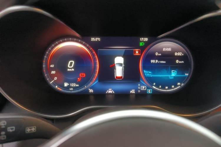 Used Mercedes-Benz GLC 2021 GLC 300 L 4MATIC Dynamic Model Instrument Cluster