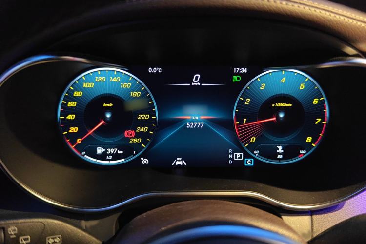 Used Mercedes-Benz GLC 2021 GLC 300 L 4MATIC Dynamic Model Instrument Cluster