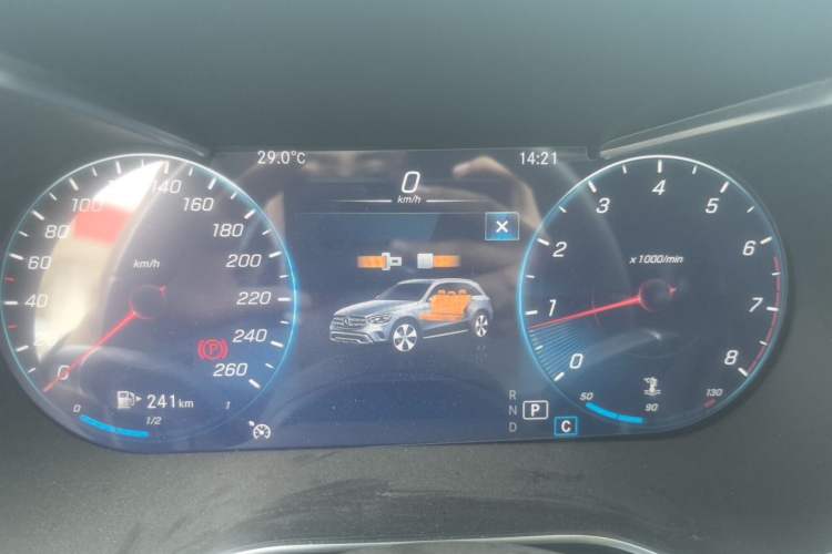 Used Mercedes-Benz GLC 2021 GLC 260 L 4MATIC Luxury Model Instrument Cluster