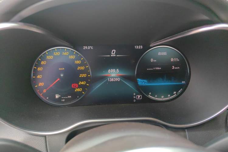Used Mercedes-Benz GLC 2021 GLC 300 L 4MATIC Luxury Model Instrument Cluster