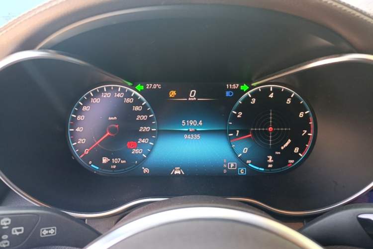 Used Mercedes-Benz GLC 2021 GLC 300 L 4MATIC Dynamic Model Instrument Cluster