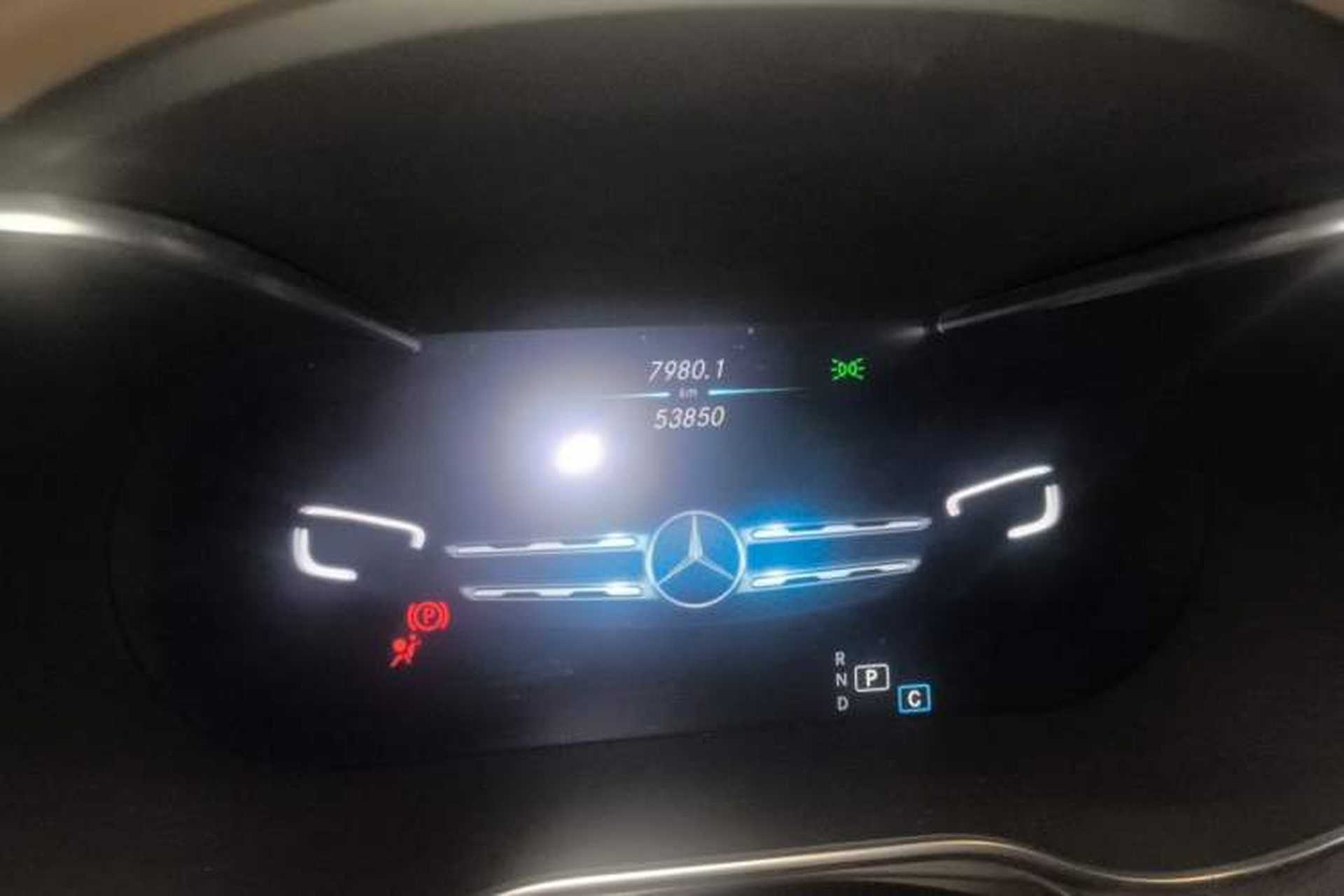 Used Mercedes-Benz GLC 2021 GLC 300 L 4MATIC Dynamic Model Odometer Close Up