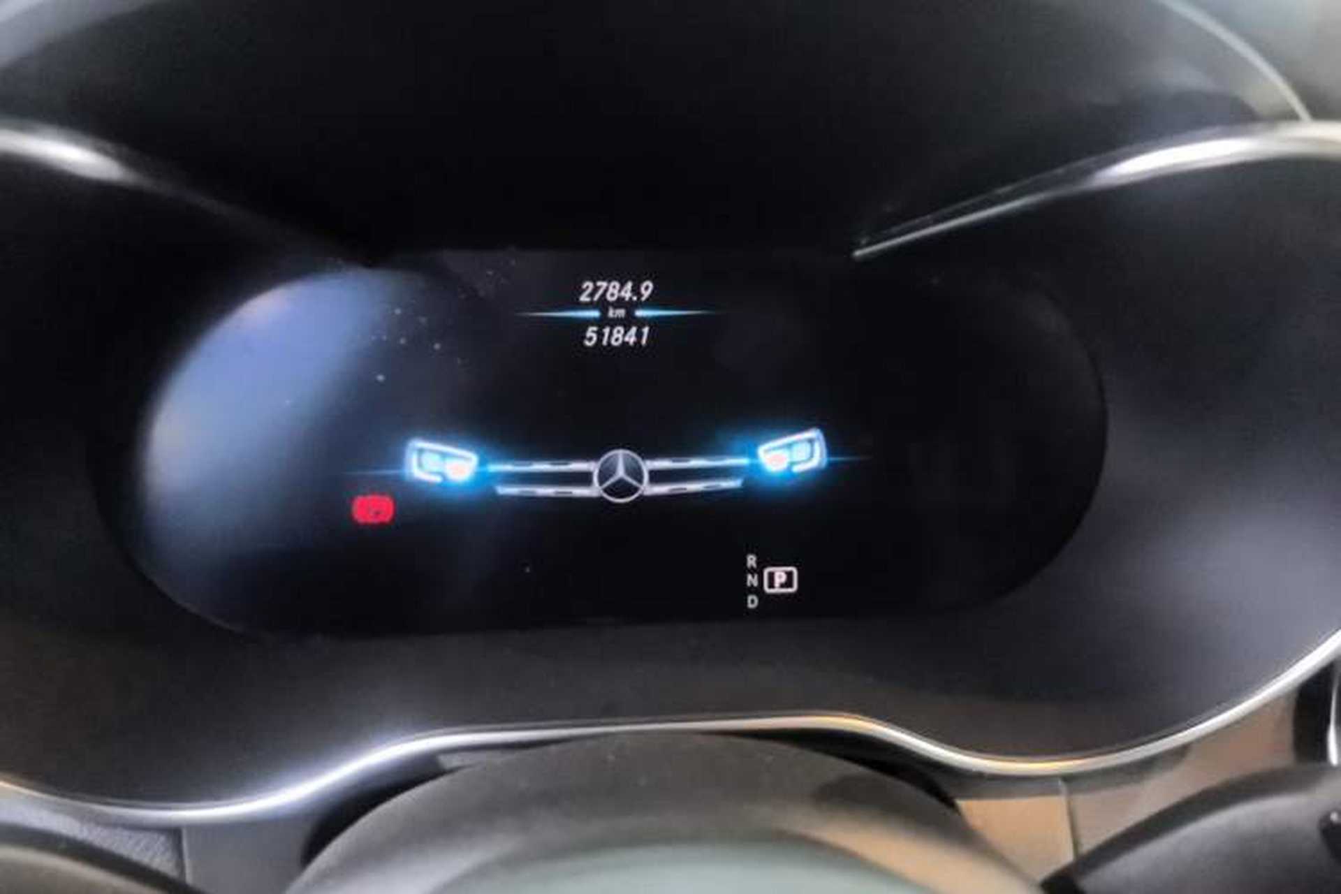 Used Mercedes-Benz GLC 2021 GLC 260 L 4MATIC Luxury Model Odometer Close Up