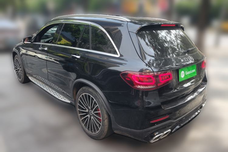 Used Mercedes-Benz GLC 2021 GLC 300 L 4MATIC Dynamic Model Rear Left 45 Deg